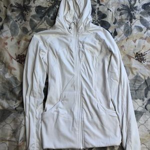 White Lululemon jacket size 2